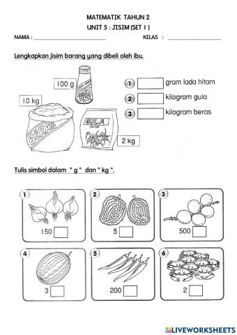 Matematik tahun 2