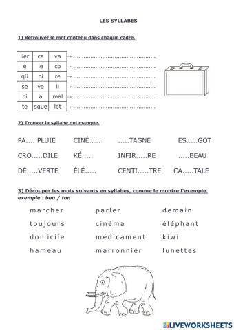 syllabes 1