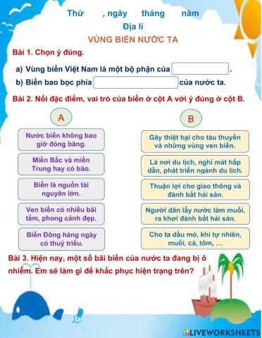 Vùng biển nước ta