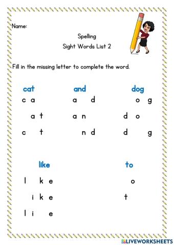 Sight Words