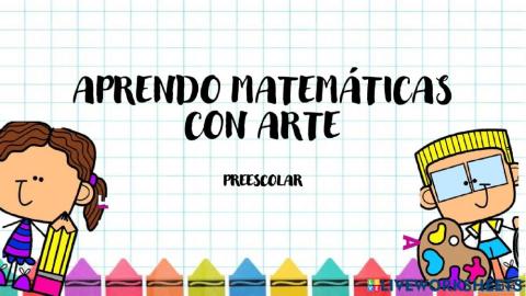 Aprendo matematicas  con arte