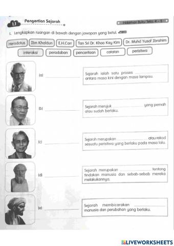 Mengenali Sejarah