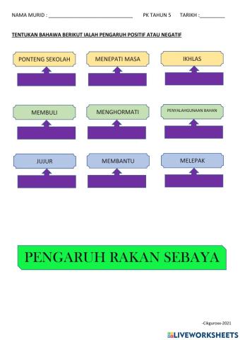 Pengaruh rakan sebaya