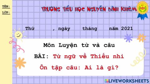 LTVC tuần 2