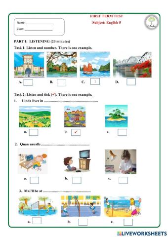 Midterm test 1