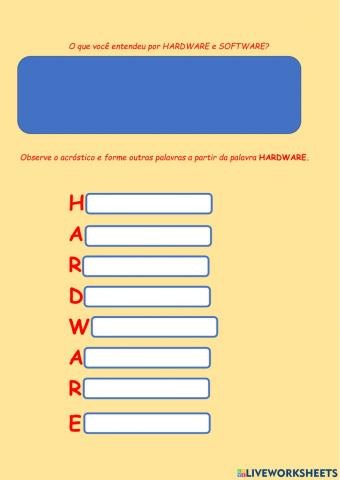 Hardware e software