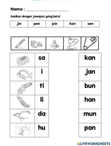 Sukukata tertutup n