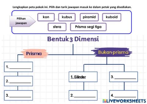 Mengenal prisma dan bukan prisma