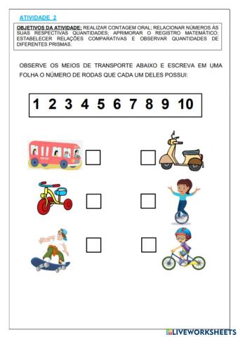 Atividades da plataforma matemática parte 1