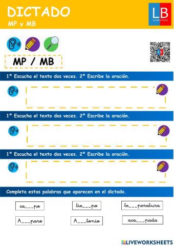 Dictado MP MB