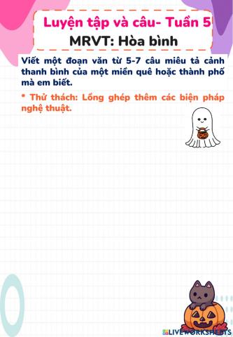 LTVC - Tuần 5 - Tiết 1