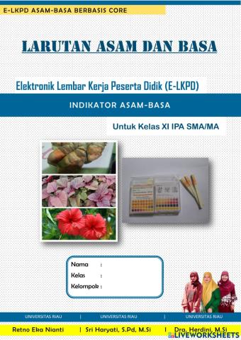 LKPD 2 Indikator asam basa