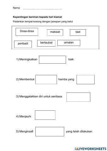 Hikmah beriman kepada hari kiamat