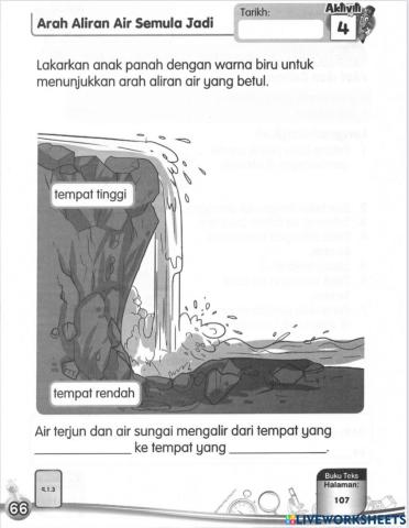 Sains- aliran air semulajadi