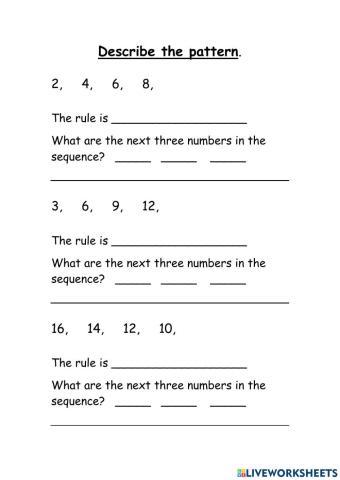 Pattern Rules 1