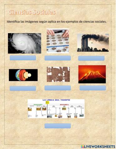 Identidica las Ciencias Sociales