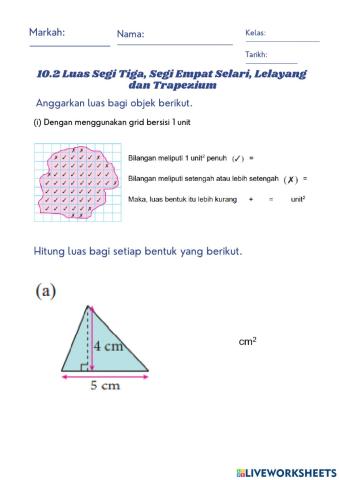 Luas Tingkatan 1