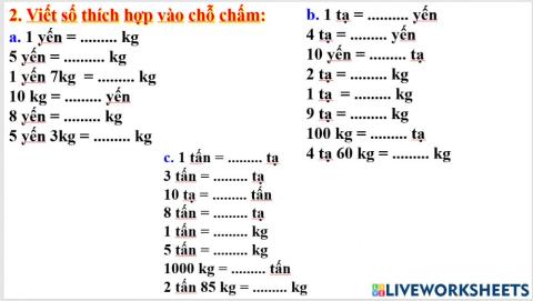 Tuần 4 - toán - thứ 4 - bài 2