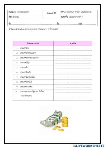 เรียน Online 64 เทอม 1 สังคม ป.4