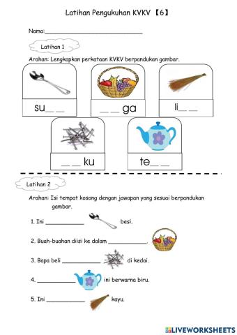 Latihan Pengukuhan KVKV 【6】