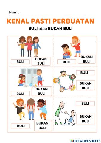 Jangan buli, Elak buli