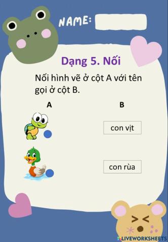 Câu hỏi dạng 2