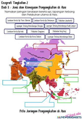 Jenis Pengangkutan di Asia