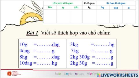 Tuần 4 - toán - thứ 5 - bài 1