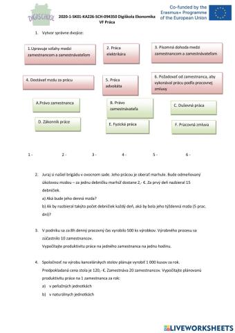 2020-1-SK01-KA226-SCH-094350 DIGI SCHOOL Ekonomika VF Práca