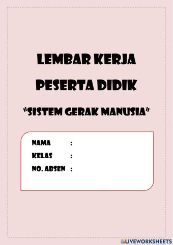 Sistem Gerak