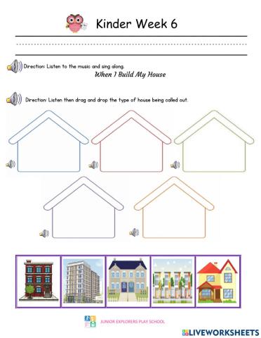 Kinder Summative Assessment Week 6