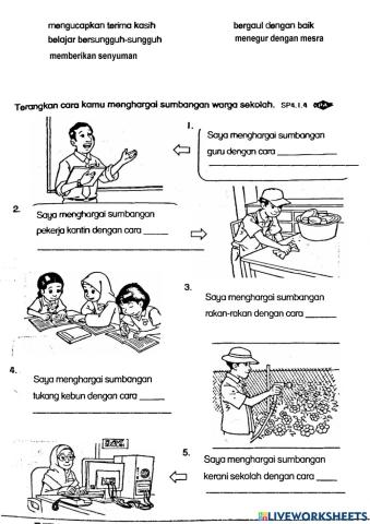 Menghargai Sumbangan