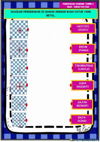 Pendidikan jasmani tahun 3 catur