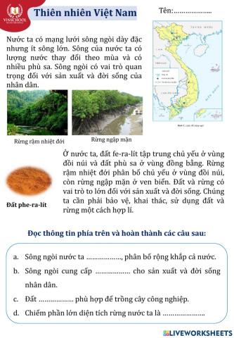 Tuần 2 - LSĐL - Phiếu bài tập