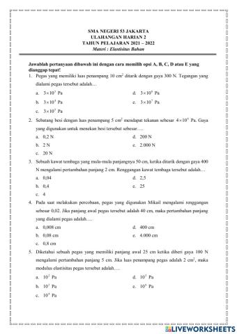 UH 2 Elastisitas Bahan