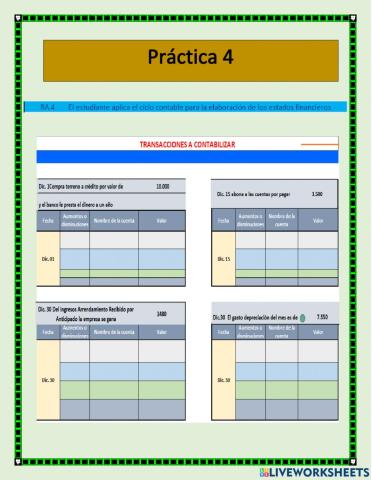 Ciclo Contable 4