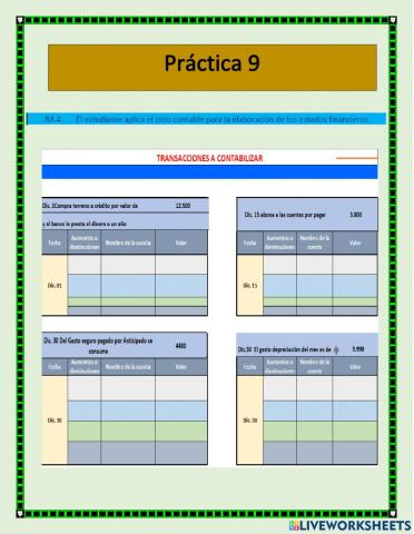 Ciclo Contable 9