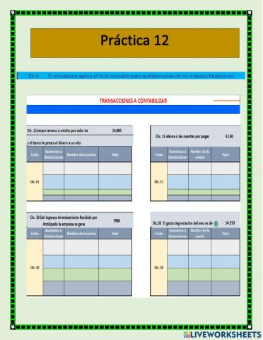 Ciclo Contable 12