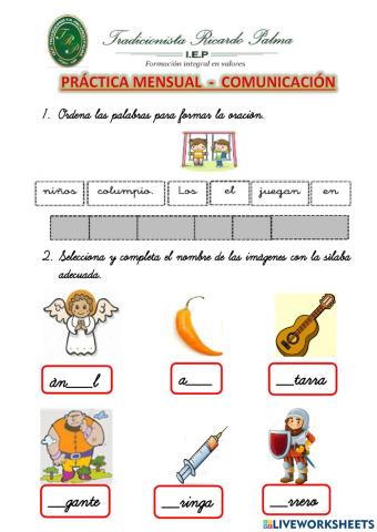 PRÁCTICA DE COMUNICACIÓN