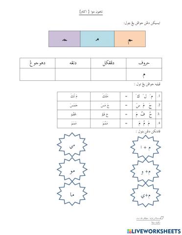 Huruf Hijaiyah Bersambung