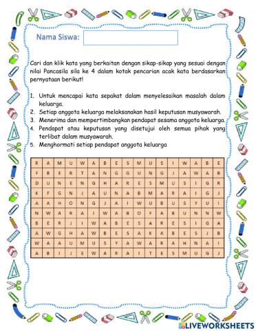 LKPD PPKn: KD 3.1, 4.1