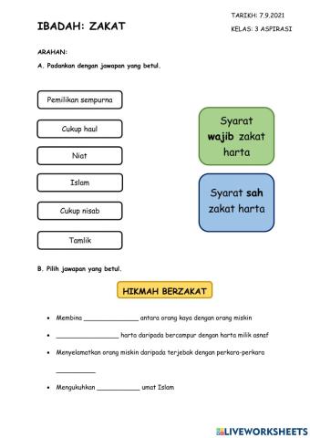 Ibadah: zakat