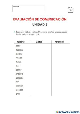 Evaluación