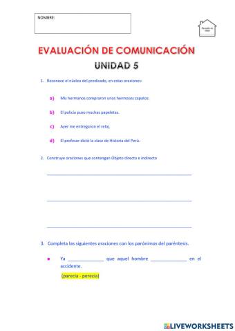 Evaluación