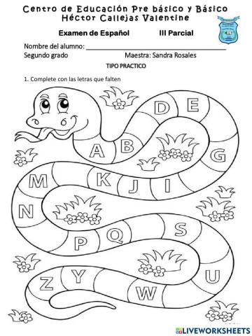 Examen Español