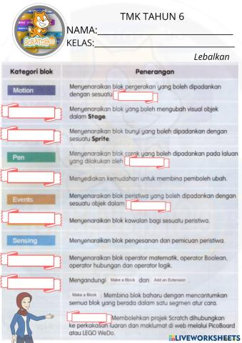 TMK TAHUN 6: SCRATCH