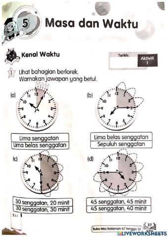 Masa dan waktu