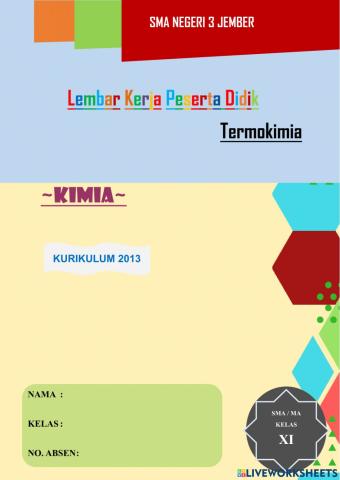 Termokimia