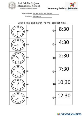 REC HBL Numeracy Worksheets WK 4 DY 3