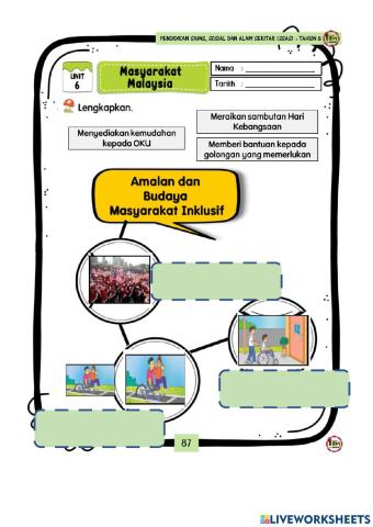 Amalan dan Budaya Masyarakat Malaysia Inklusif